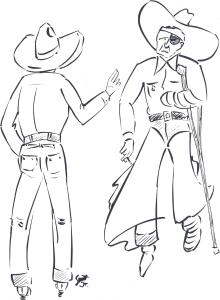 "Hi, Lefty-how was the rodeo?"