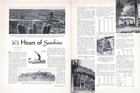 303 HOURS OF SUNSHINE.