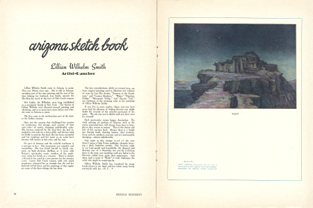 ARIZONA SKETCH BOOK: Lillian Wilhelm Smith