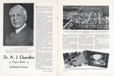 DR. A. J. CHANDLER EMPIRE BUILDER..