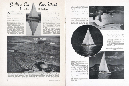 SAILING ON LAKE MEAD