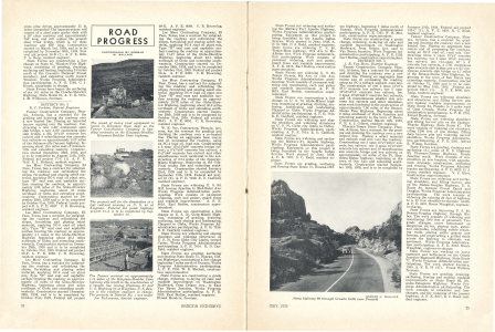 ROAD PROJECTS UNDER CONSTRUCTION