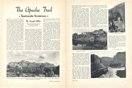 "Beware, lest you, too, succumb to the lure of the Lost Dutchman mine in Superstition mountain." Weird, rugged, treacherous landmark, rich in lore and legend.
