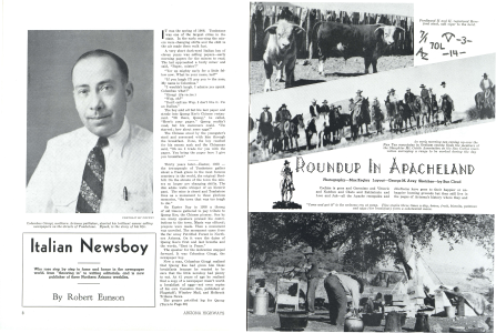Columbus Giragi, northern Arizona publisher, started his brilliant career selling newspapers on the streets of Tombstone. Epoch, is the story of his life.
