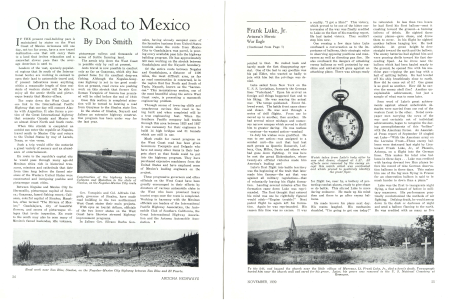 Construction of the highway between Culiacan and Mazatlan in the state of Sinaloa, on the Nogales-Mexico City route