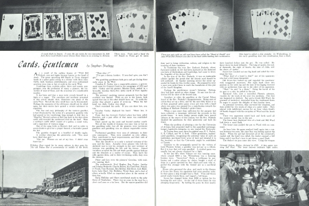 Three sixes. From such a hand the 666 Ranch in Texas got its name.