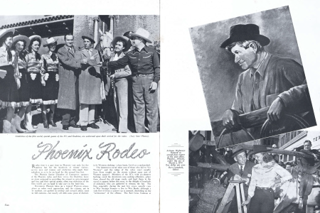 Celebrities of the film world, special guests of the IC's and Dudettes, are welcomed upon their arrival for the rodeo.