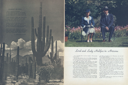 Lord and Lady Halifax in Arizona