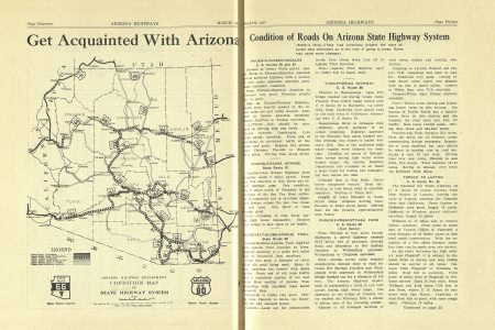 Condition of Roads on Arizona State Highway System
