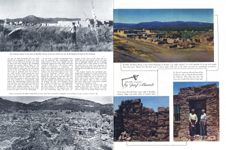 The centuries whisper in the ruins of Kinishba. During its life the pueblo was one of the largest of its kind in the Southwest.