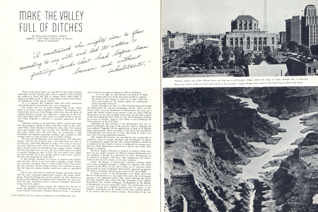 Make the Valley Full of Ditches
