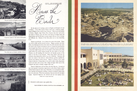 The port of entry at Nogales, Arizona-Sonora.