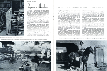 George Smalley, president, Arizona Pioneers' Historical Society.