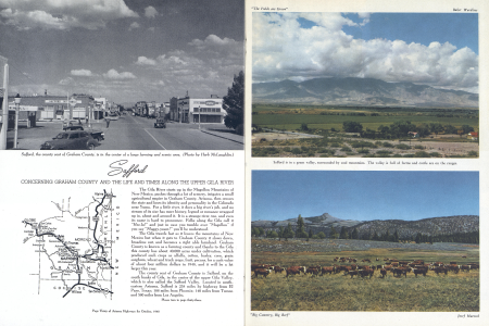 Safford, the county seat of Graham County, is in the center of a large farming and scenic area.