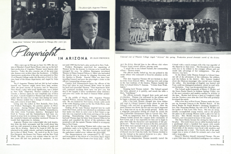 Scene from "Arizona," first produced in Chicago fifty years ago.