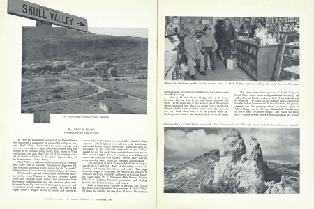The little village of Skull Valley, Arizona