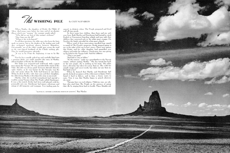 "AGATHLAN, HISTORIC LANDMARK NORTH OF KAYENTA"
