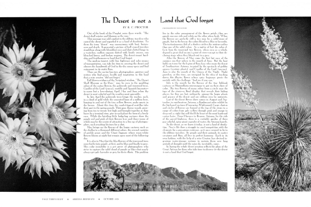 The Desert is Not a Place That God Forgot