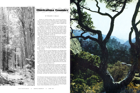 CHIRICAHUA COUNTRY