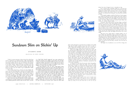 SUNDOWN SLIM ON SLICKIN' UP