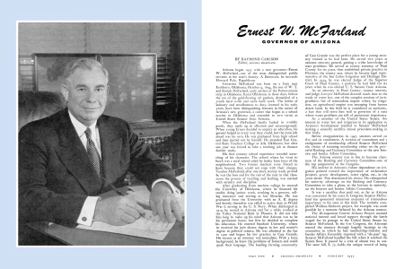 ERNEST W. MCFARLAND-