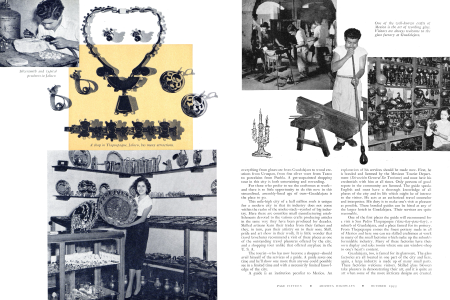 Silversmith and typical products in Jalisco