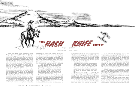 THE HASH KNIFE OUTFIT