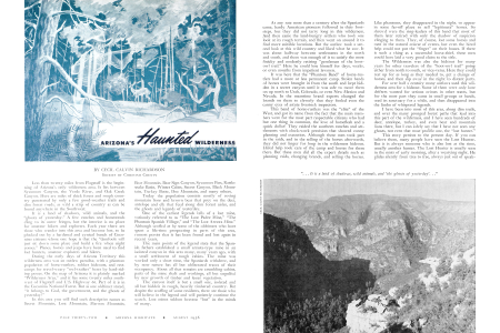 ARIZONA'S HAUNTED WILDERNESS