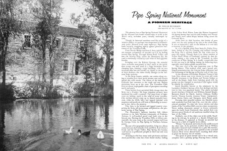 PIPE SPRING NATIONAL MONUMENT