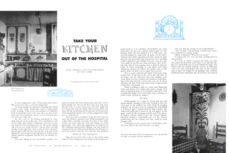 The kitchen of Artist Paul Coze