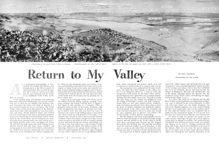 RETURN TO MY VALLEY