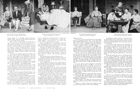 Faye Emerson (left) in "Glad Tidings." With her, Murray Matheson, Kay Crum.