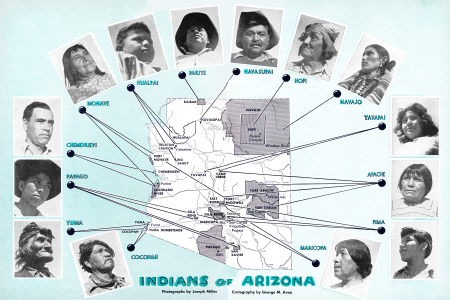Map: Indians of Arizona