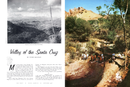 Southern end of the Santa Cruz Valley