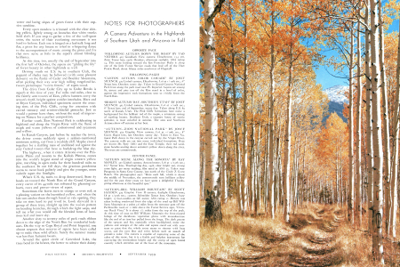 FOLLOWING PAGES "CANYON AUTUMN COLOR CASCADE"