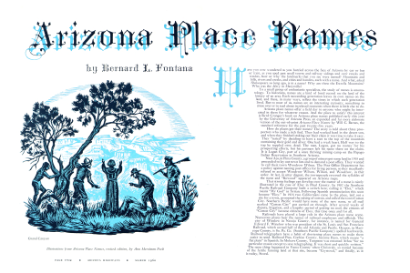 ARIZONA PLACE NAMES