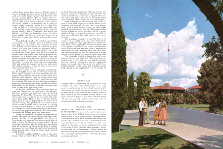 "CAMPUS SCENE-UNIVERSITY OF ARIZONA"