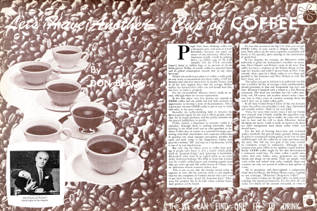 Mr. Perino of Perino's Good coffee in Los Angeles