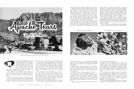 APACHE TEARS