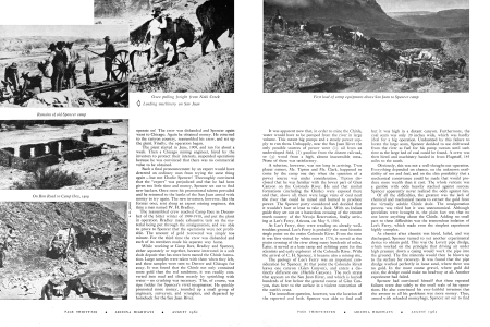 Remains of old Spencer camp