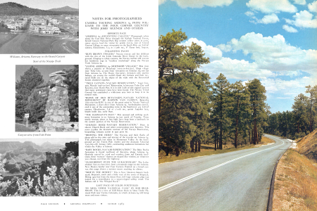 Williams, Arizona, Gateway to the Grand Canyon
Start of the Navajo Trail