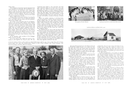 Pastor H. E. Rosin, Mrs. Johanna Rosin, Rev. Francis Uplegger, Miss Dorothea Uplegger, and Pastor Alfred M. Uplegger.