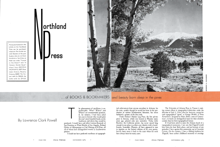 NORTHLAND PRESS