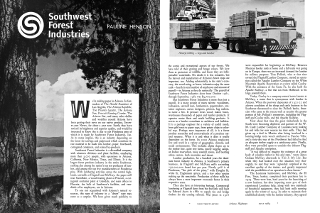 SOUTHWEST FOREST INDUSTRIES