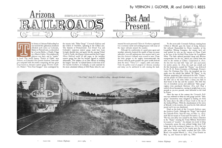 ARIZONA RAILROADS - PAST AND PRESENT