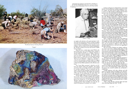 Rockhound Group Collecting Minerals