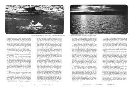 Those who fled the raging high waters of 1915 would hardly believe the sight