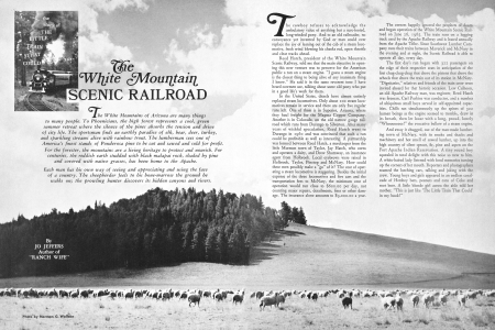 THE WHITE MOUNTAIN SCENIC RAILROAD