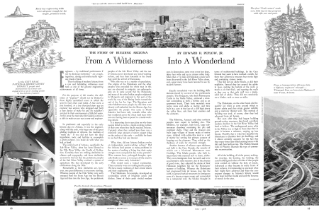 THE STORY OF BUILDING ARIZONA FROM WILDERNESS TO WONDERLAND