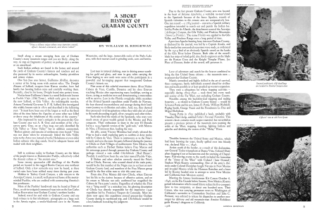 A Short History of Graham County